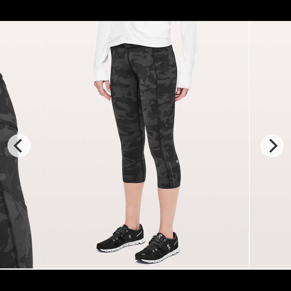 NWT fast and free camo crops